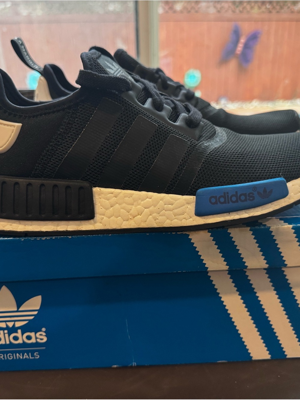Adidas (2016) NMD R1 Core Black Mesh Tokyo Size 10M deadstock with OG box